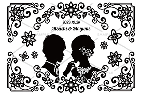 オリジナルシャンパン 結婚祝い