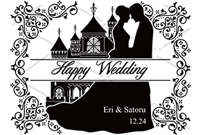 オリジナルシャンパン 結婚祝い